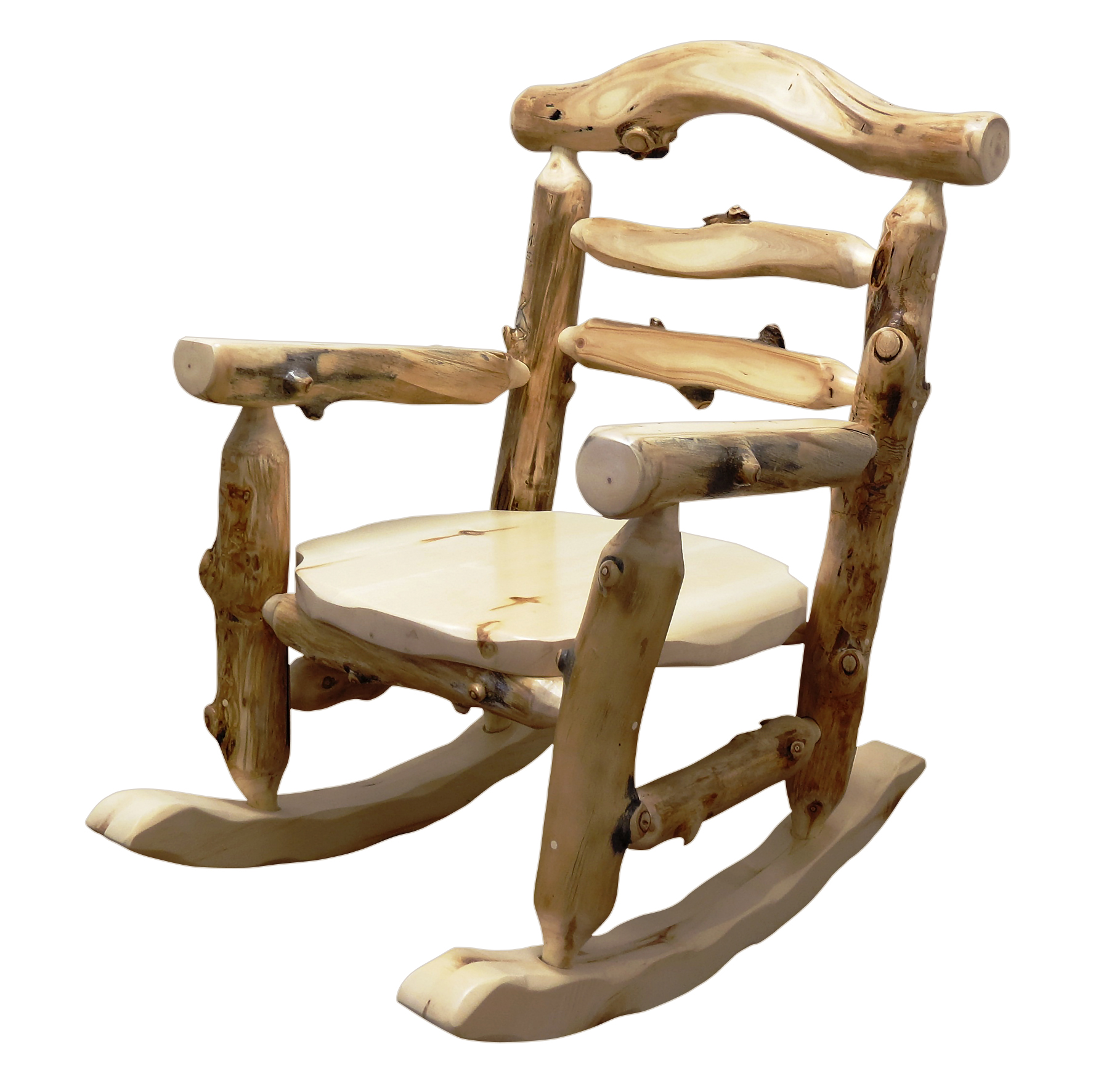 Mountain Woods Log Rocking Chair